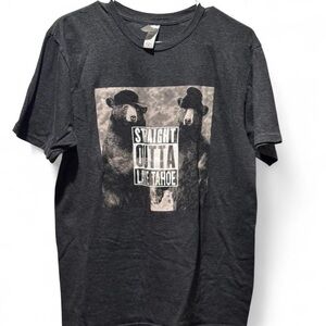 Source Unknown Bear Graphic Tee - Dark Gray